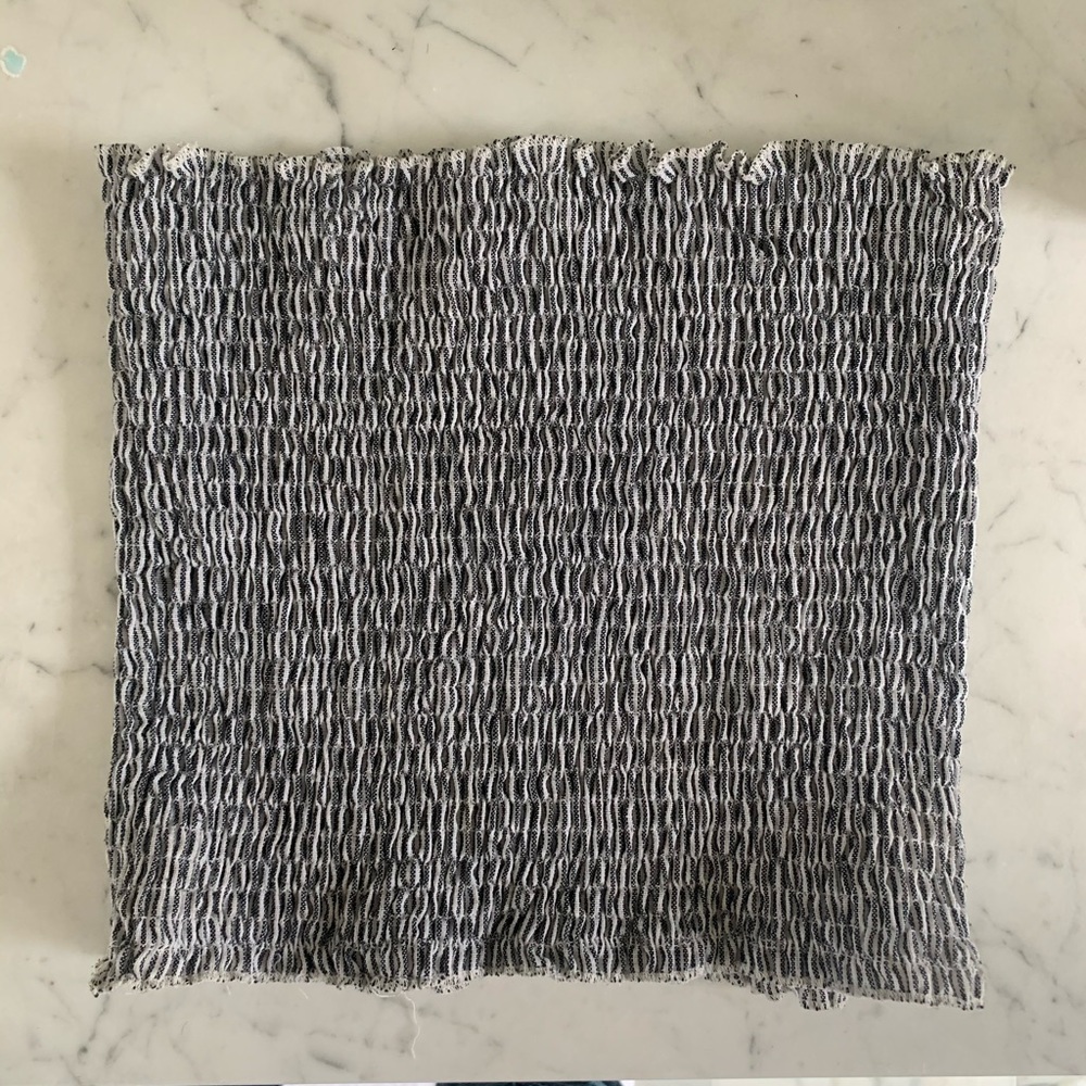 Brandy Melville smocked tube top